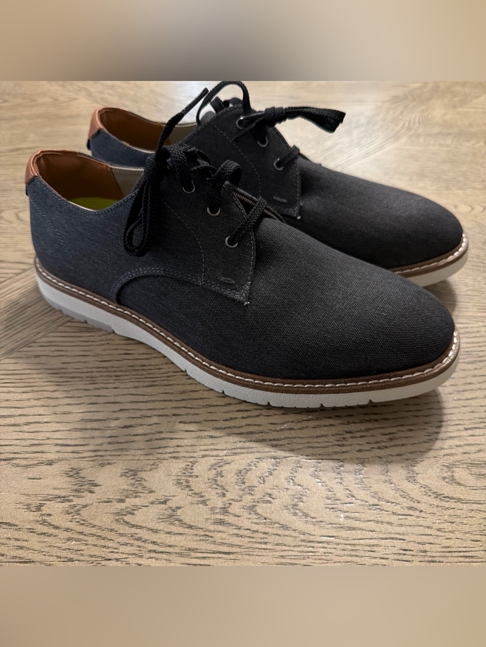 Florsheim Highland Canvas Denim Oxford 7W